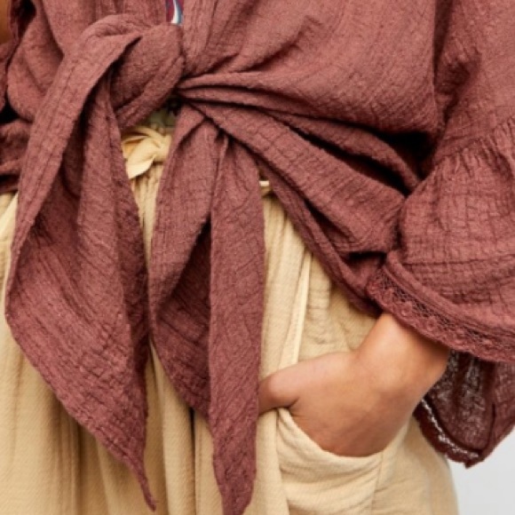 Free People Rosewood Poppy Kimono - Picture 7 of 16